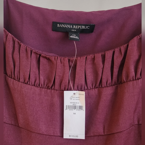 Bananna Republic Dress spaghetti strap square neckline NWT - Picture 3 of 5